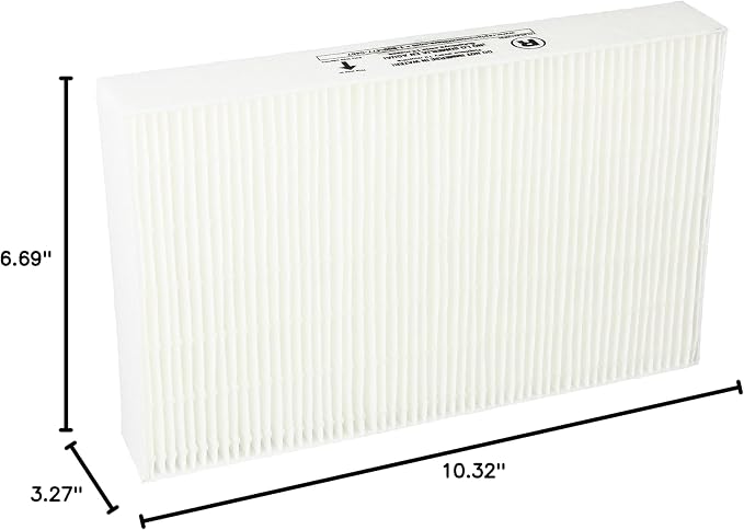 HEPA Air Purifier Filter R, 2-Pack for HPA 100/200/300 and 5000 Series - Airborne Allergen Air Filter Targets Wildfire/Smoke
