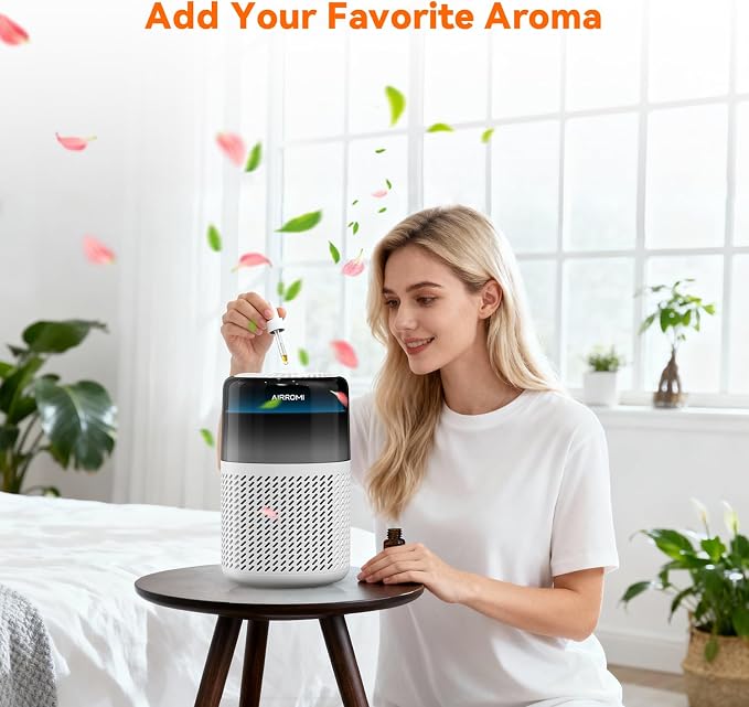 HEPA Air Purifier for Bedroom&Home, Pet Air Purifier for Home Pets, Removes Pet Odor, Cat Litter Smell, Dust, alternate view