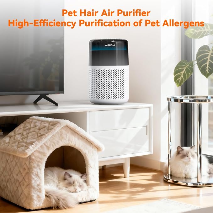 HEPA Air Purifier for Bedroom&Home, Pet Air Purifier for Home Pets, Removes Pet Odor, Cat Litter Smell, Dust, alternate view