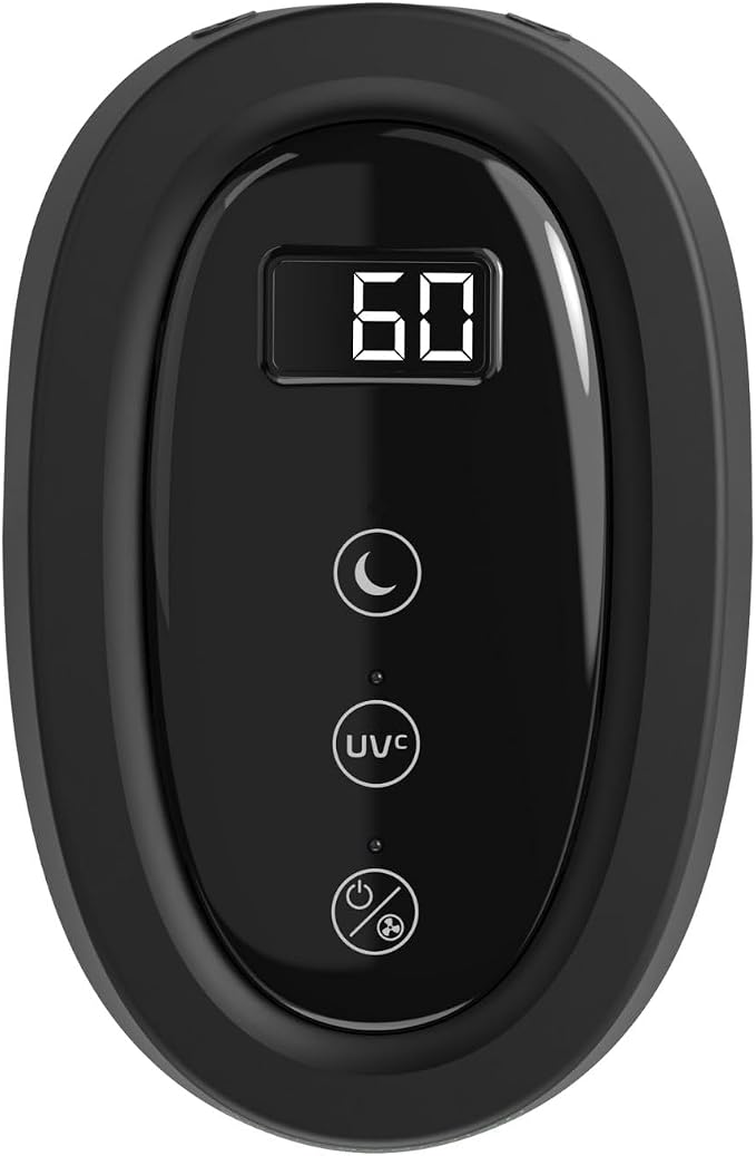 HEPA Air Purifier for Home, Large Rooms Up To 743 Sq. Ft. with HEPA PURE Air Filter, Air Quality Monitor & UV-C Light