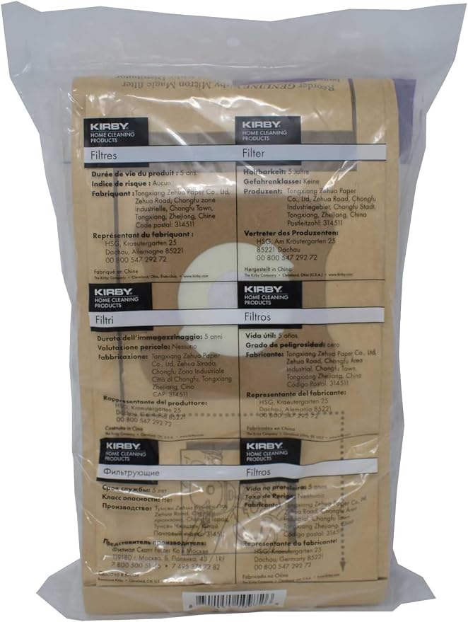 HEPA Bags for Sentria models Gsix and Ultimate G, 9pk, alternate product view 2