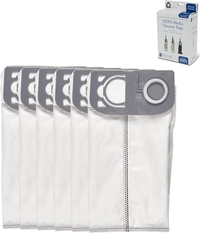 HEPA Media Vacuum Bags for R27D, R27P, R27CV Cordless Upright, 6-Pack, alternate product view 2