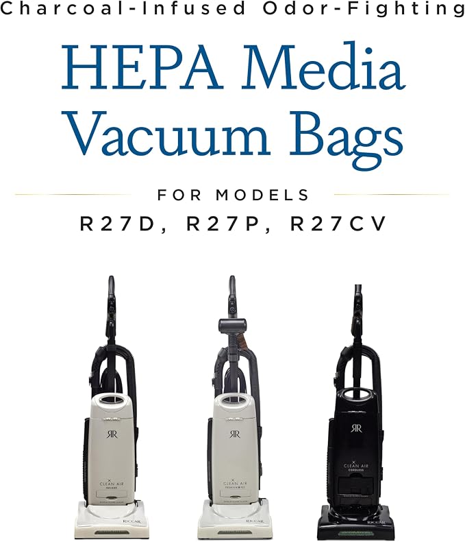 HEPA Media Vacuum Bags for R27D, R27P, R27CV Cordless Upright, 6-Pack, alternate product view 4