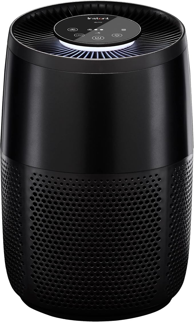 HEPA Quiet Air Purifier, From the Makers of Pot with Plasma Ion Technology for Rooms up to 630ft2, removes 99% of Dust