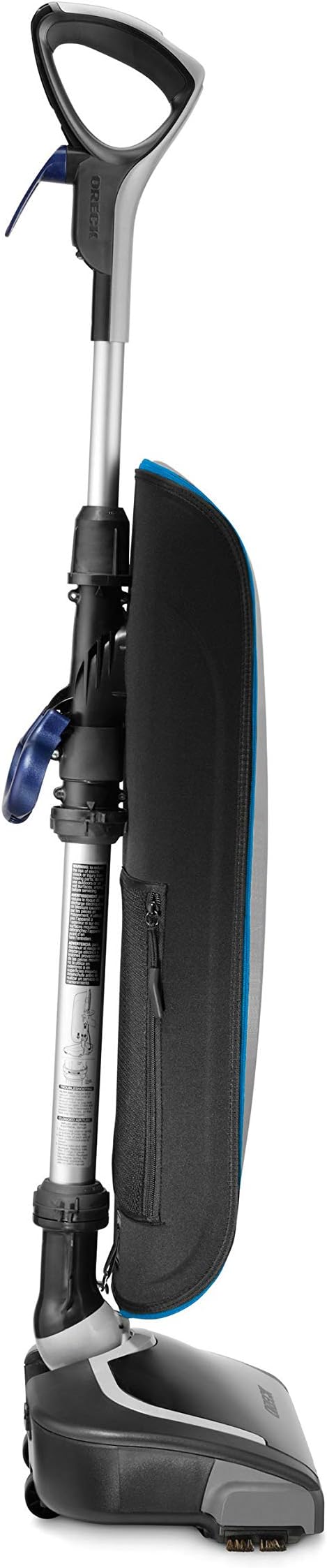 HEPA Swivel Upright Vacuum Cleaner, Lightweight Bagged Upright Vac, HEPA Media Filtration, Traps Debris and Locks in Dirt