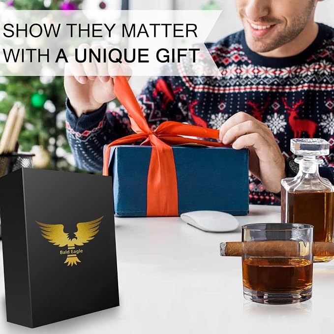 High Gloss Cigar Humidor Cigar Box for 10-15 Cigars, Real Solid Spanish Cedar Wood, Luxury Hygrometer and Humidifier, Desktop