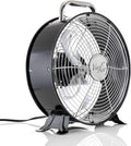 High Velocity Powerful and Quiet Dual Speed Sleek Design Durable Metal Drum Fan, 12'' W, product image