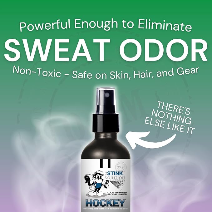 Hockey Odor Eliminator For Strong Odor: Quickly Banish Sweat & Body Odor From Hockey Gear, Skates, alternate product view 4