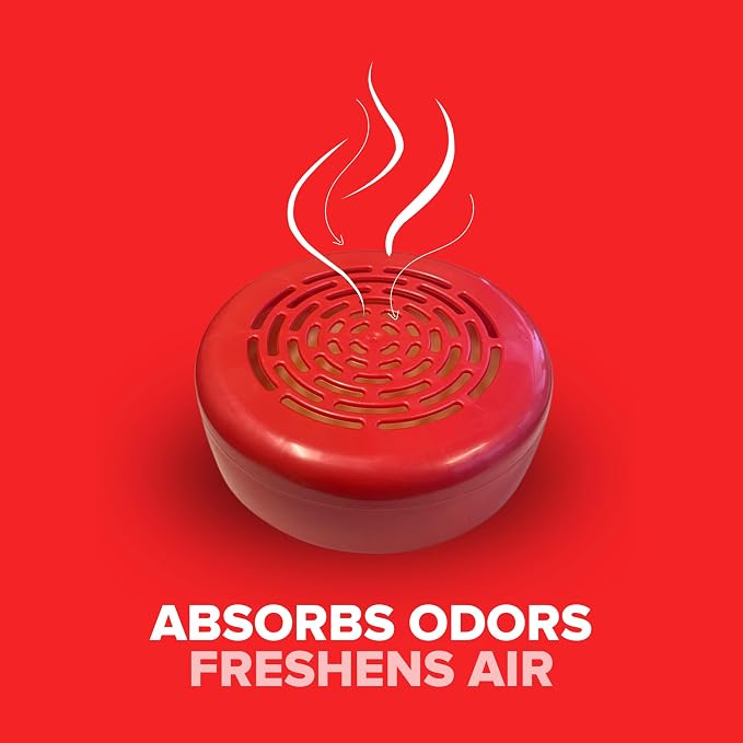 Holiday Odor Absorbing Solid Air Freshener, Holly Jolly Peppermint, 7-Ounce 1.75 inches, alternate product view 6