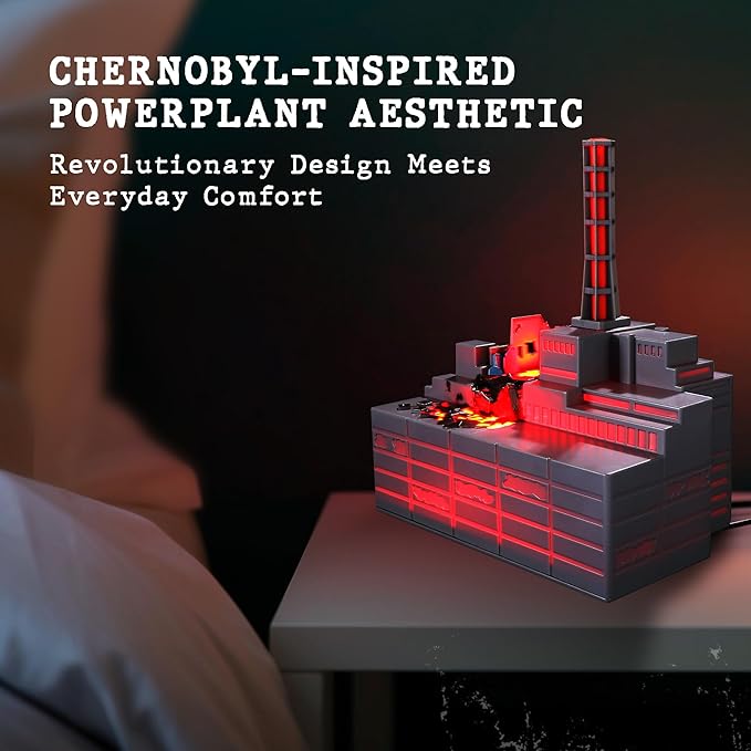 Chernobyl Smart Diffuser & Humidifier – 250ML Ultrasonic Mist Machine with 7 LED Lights, App Control, alternate product
