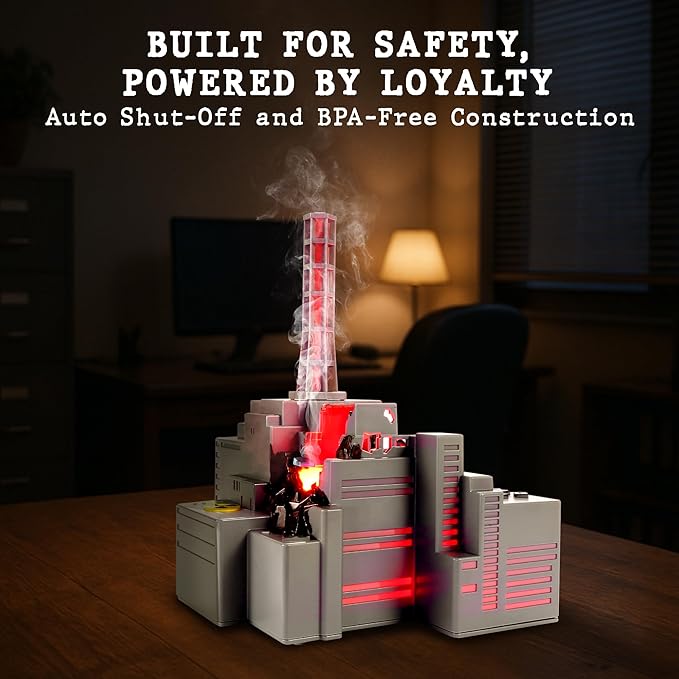 Chernobyl Smart Diffuser & Humidifier – 250ML Ultrasonic Mist Machine with 7 LED Lights, App Control, alternate product