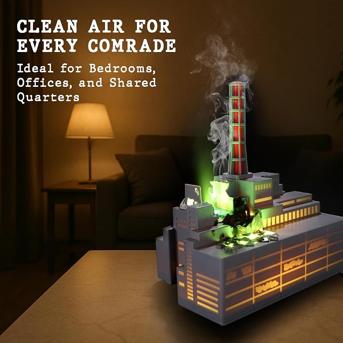 Chernobyl Smart Diffuser & Humidifier – 250ML Ultrasonic Mist Machine with 7 LED Lights, App Control, alternate product
