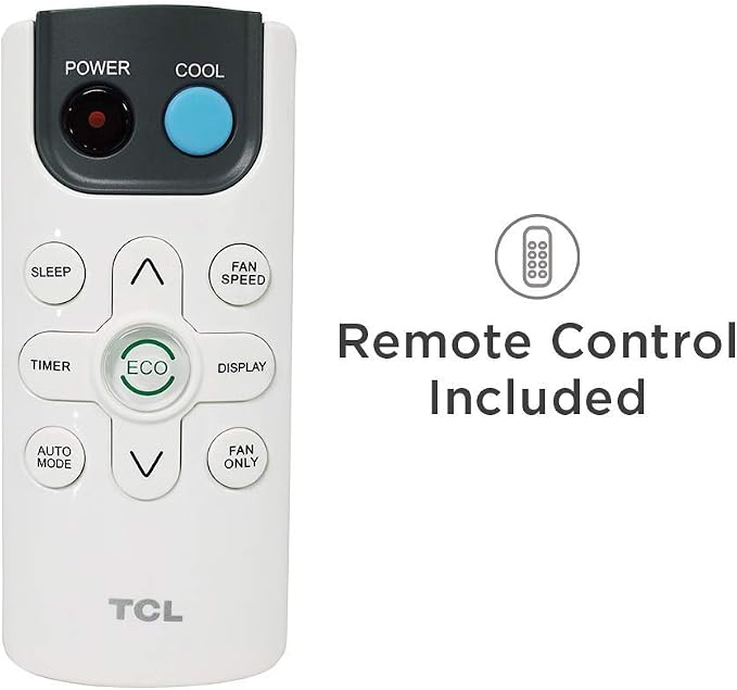 Home 10,000 BTU Window Air Conditioner, Energy Star, Cools Rooms up to 450 Sq. Ft., 3 Fan Speeds, Quiet, Multiple Modes