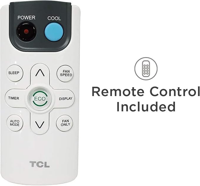Home 12,000 BTU Window Air Conditioner, Energy Star, Cools Rooms up to 550 Sq. Ft., 3 Fan Speeds, Quiet, Multiple Modes