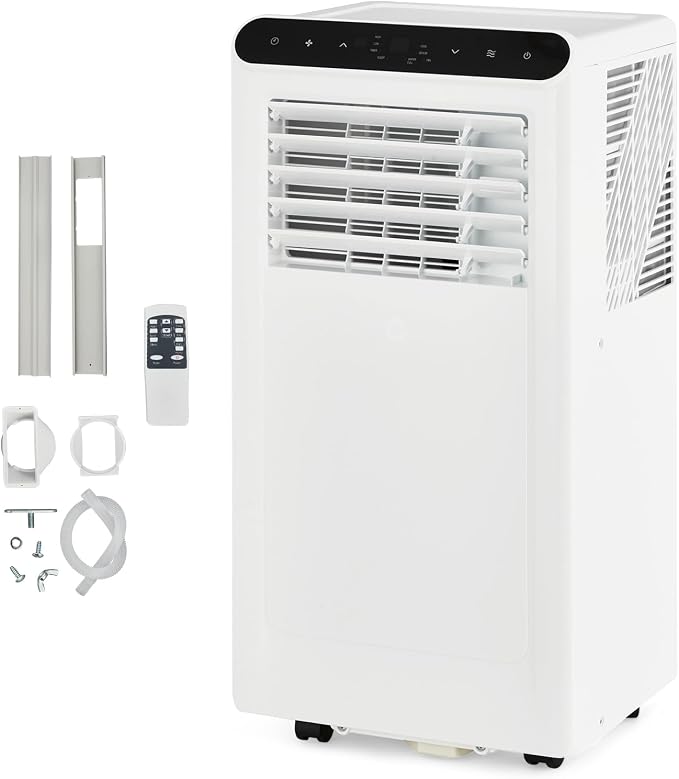 Home 2025 Model Portable Air Conditioner, 10000 BTU Air Conditioner Cool Up to 550 Sq.Ft, 3-in-1 AC Unit, Dehumidifier, Fan