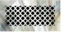 Home Decor Air Vent Cover Grille - Acrylic Fiberglass 10 x 4 Duct Opening (12 x 6 Overall) Mirror Finish