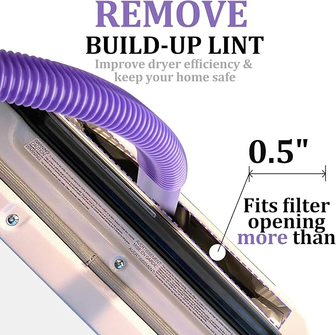 Home Dryer Vent Lint Vacuum Attachments Hose for Gen5 V15 V15s V12 V11 V10 V9 V8 V7 Detect Absolute Cyclone Outsize