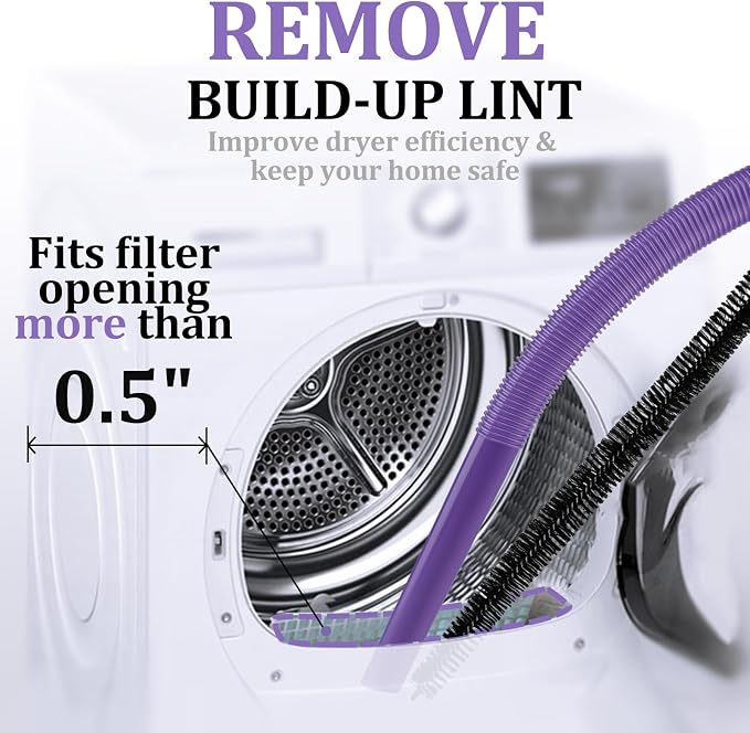 Home Dryer Vent Lint Vacuum Atttachments for V15 V15s Gen5 V12 V11 V10 V9 V8 V7 Detect Absolute Cyclone Outsize