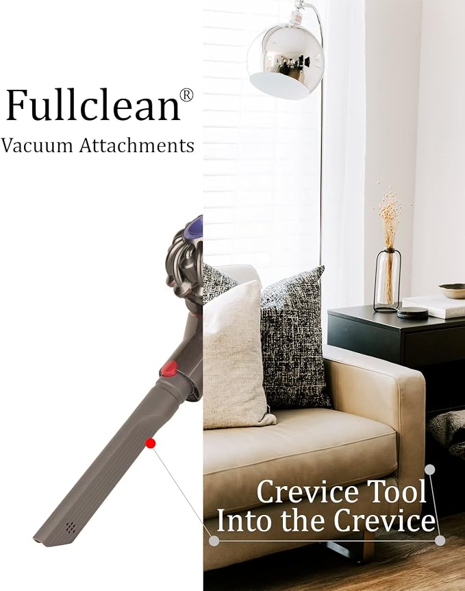 Home Fulllclean Crevice Tool Attachment Compatible with Gen5 V15 V15s V12 V11 V10 V9 V8 V7 Vacuum Cleaner Accessories