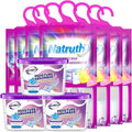 Home Moisture Absorber 7 HangingPackets(9.8oz*7)+ 3 Portable Boxs (10.5oz*3), Dehumidifiers with Lavender, product image