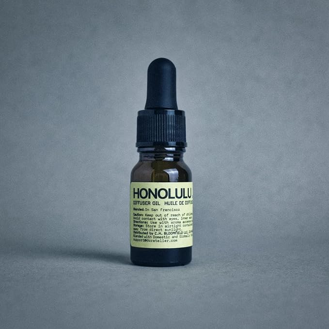 Honolulu Diffuser Oil, Sweet Tropical Scent, Grapefruit, Bergamot, Tangerine, alternate product view 4