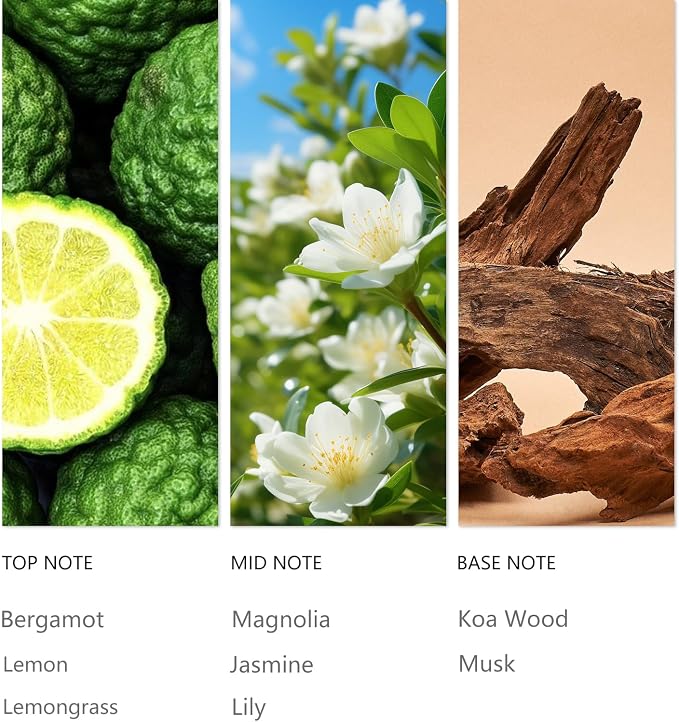 Hotel Bergamot Essential Oil - 120ML Waterless Scent Oil for Cold Air Diffusers, Luxury Aroma Fragrance Oils for Home