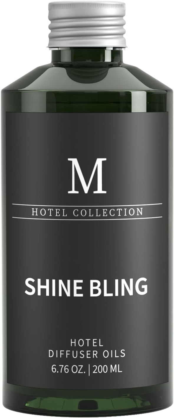 Hotel Collection Diffuser Oil- 6.76 Fl Oz/200ML-Shine Bling,Luxury Essential Oils for Diffuser Refill & Machines,Bigger