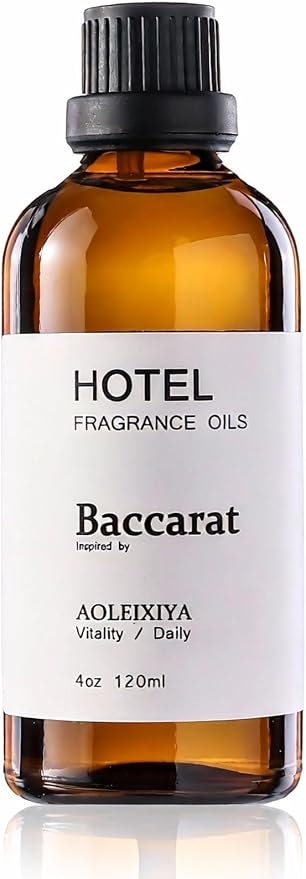 Hotel Collection Diffuser Oil Scent Inspired by The Iconic 5-Star Hotel Baccarat for Waterless Diffuser & Home Scenting