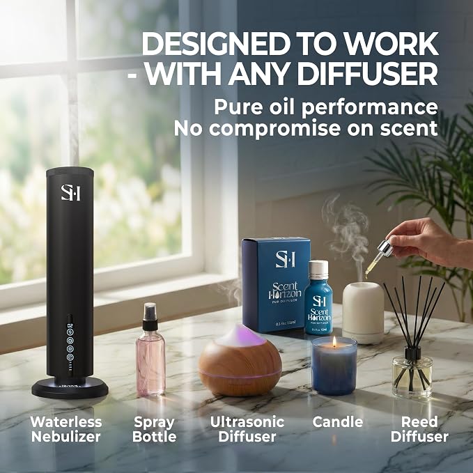 Hotel Collection Diffuser Oil, Vanilla No.10 | 0.5 Fl oz (15 ml), Scent Hotel Diffuser Oil for Ultrasonic Diffuser and