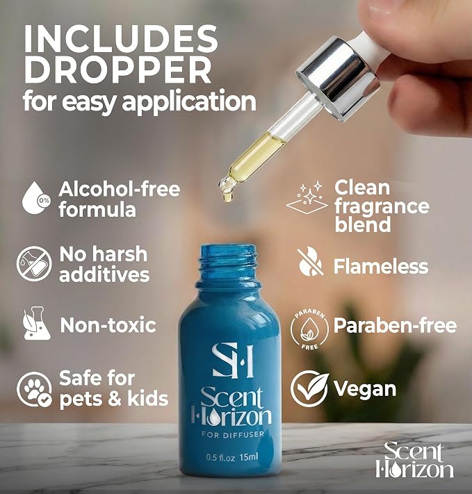 Hotel Collection Diffuser Oil, Vanilla No.10 | 0.5 Fl oz (15 ml), Scent Hotel Diffuser Oil for Ultrasonic Diffuser and