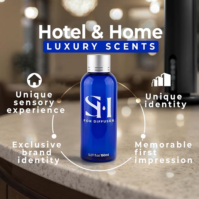 Hotel Collection Diffuser Oil, Vanilla No.10 | 5.07 Fl oz (150 ml), Scent Hotel Diffuser Oil for Ultrasonic Diffuser and