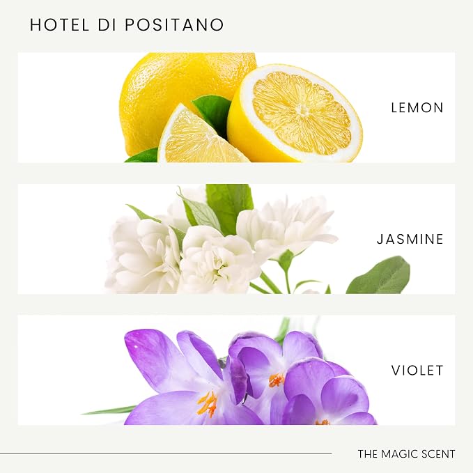 Hotel Di Positano Diffuser Oil Scents - Cold-Air & Ultrasonic Fragrance Oil for Diffuser - Inspired by Amalfi Coast