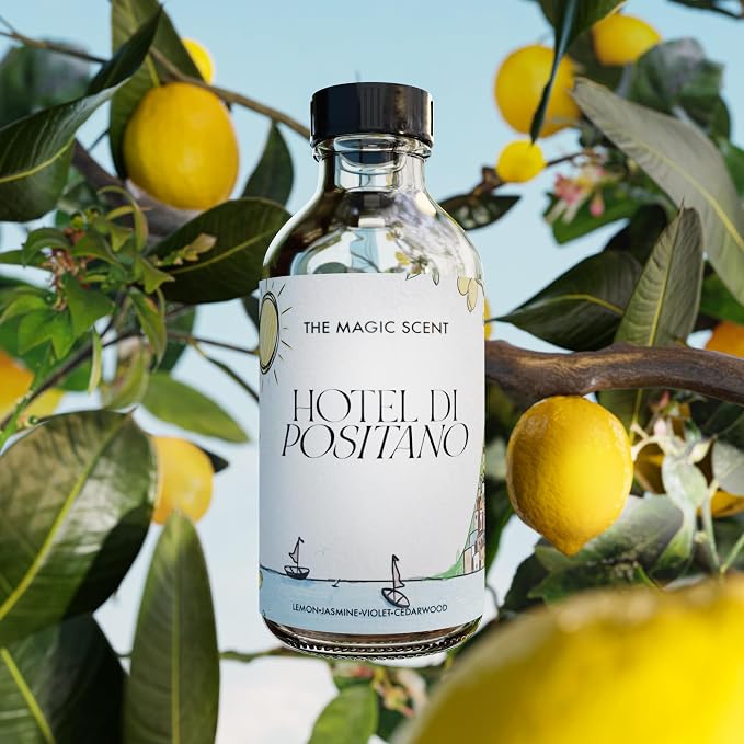 Hotel Di Positano Diffuser Oil Scents - Cold-Air & Ultrasonic Fragrance Oil for Diffuser - Inspired by Amalfi Coast