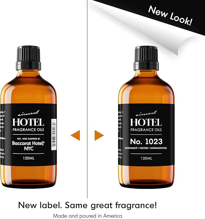 Hotel Diffuser Oil No. 1023 Inspired by The Baccarat Hotel Scent - Love Affair Fragrance Oil for Ultrasonic and Waterless