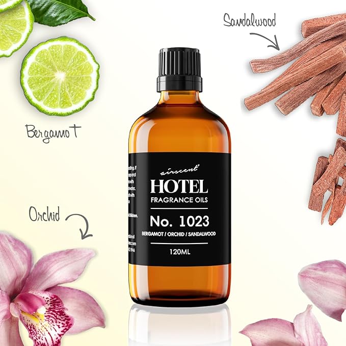 Hotel Diffuser Oil No. 1023 Inspired by The Baccarat Hotel Scent - Love Affair Fragrance Oil for Ultrasonic and Waterless