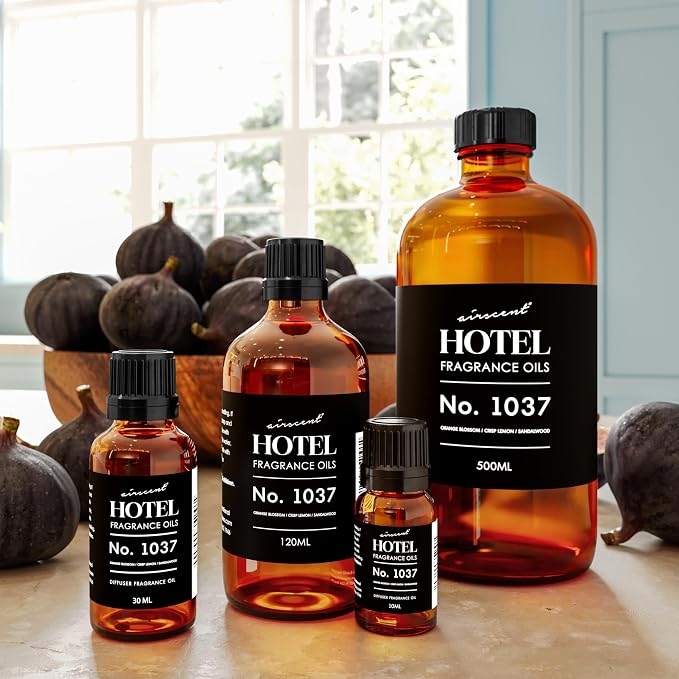 Hotel Diffuser Oil No. 1037 - Orange Blossom Lemon and Sandalwood - Hotel Scent Dupe, alternate product view 5