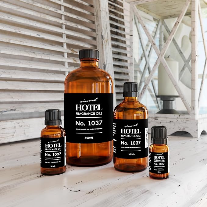 Hotel Diffuser Oil No. 1037 - Orange Blossom Lemon and Sandalwood - Hotel Scent Dupe, alternate product view 6