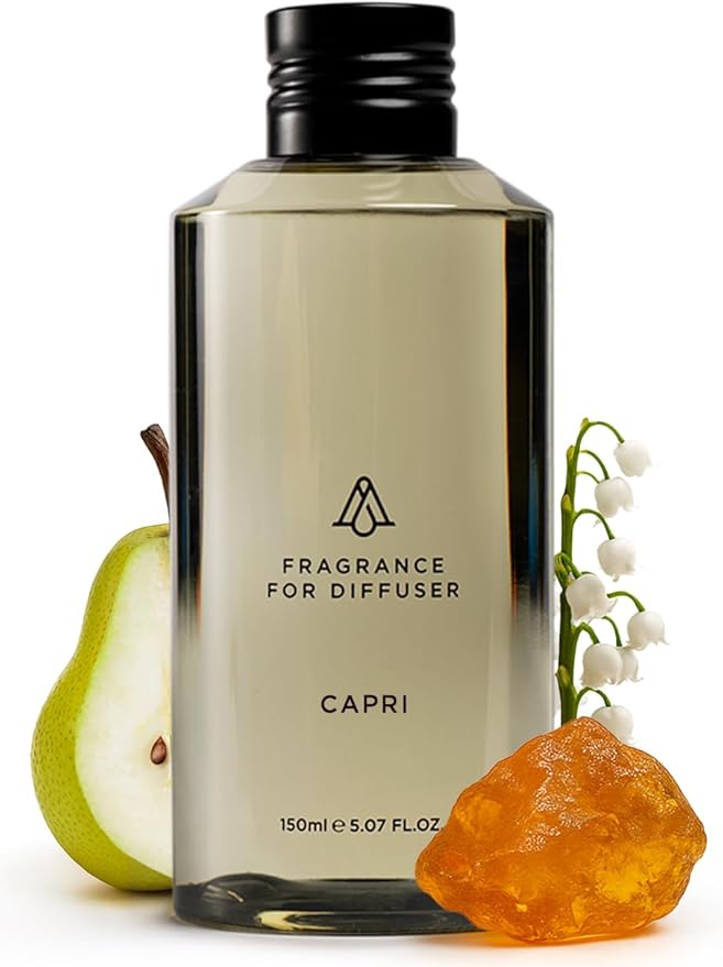 Hotel, Home Luxury Scents, Capri 5.07 Fl Oz (150ml) | Fragrance for Cold Air & Waterless Diffuser Oil | Home Luxury & Hotel