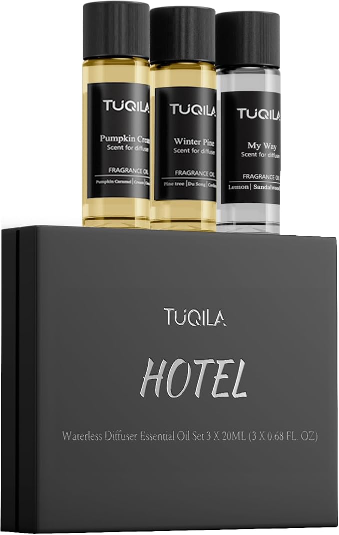Hotel Luxury Essential Oil Set (3x20mL) – Scent Aromatherapy Oils for Diffusers – My Way, Pumpkin Cream, product image