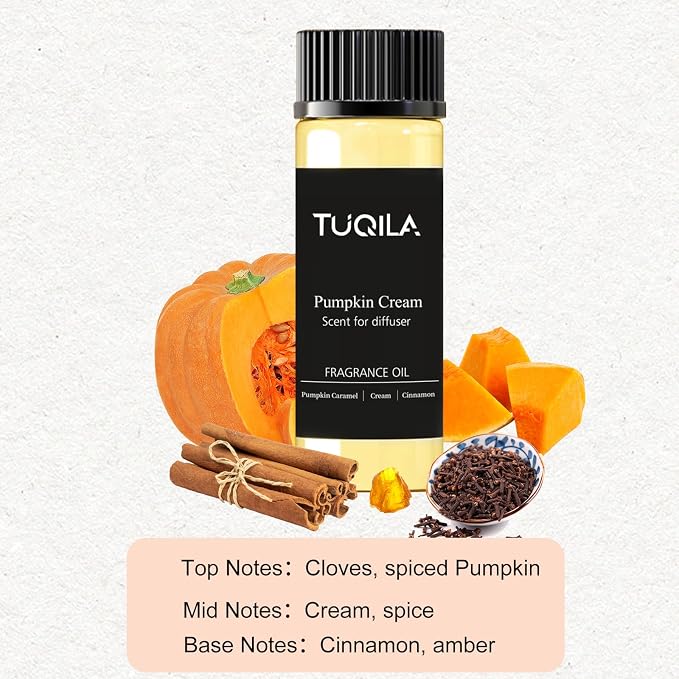 Hotel Luxury Essential Oil Set (3x20mL) – Scent Aromatherapy Oils for Diffusers – My Way, Pumpkin Cream, alternate product