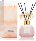 Hotel Reed Diffuser - Inspired Shangri-La Room Scent | 3.4oz Lavender & Cashmere Musk Scent Diffusers for Home | Preserved