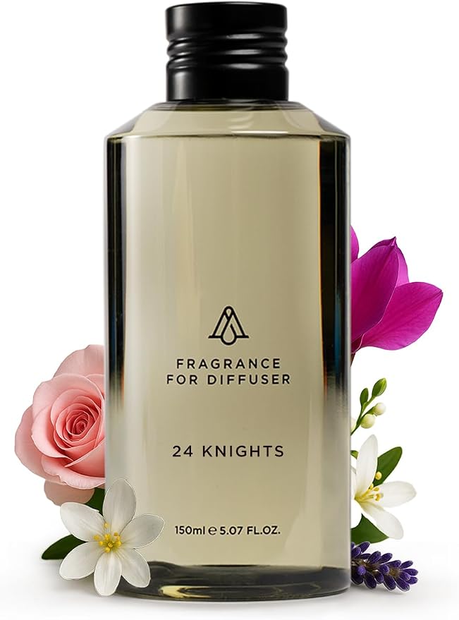 Hotel Scents 24 Knights 5 Fl Oz (148ml), Home Luxury Aroma & Hotel Fragrance Diffuser Oil- Hotel Diffuser Oil for
