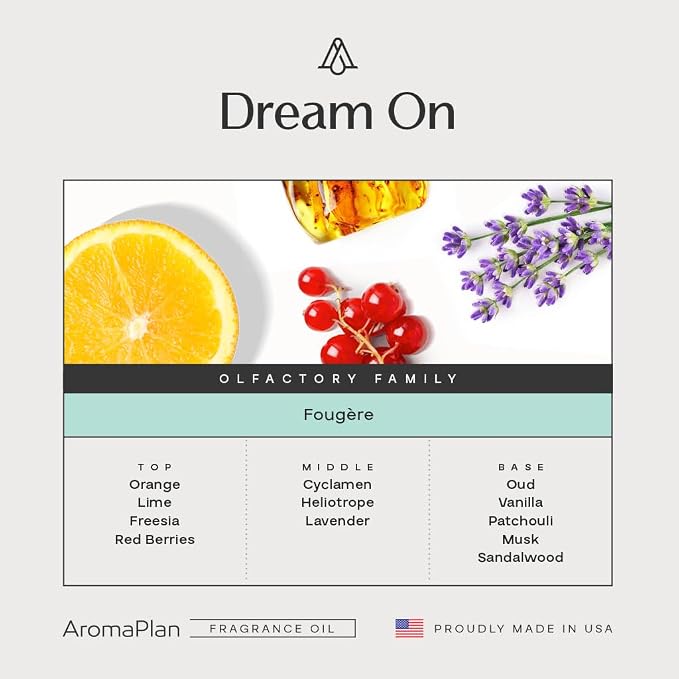 Hotel Scents Dream On 5 Fl Oz (148ml), Home Luxury Aroma & Hotel Fragrance Diffuser Oil- Hotel Diffuser Oil for Aromatherapy