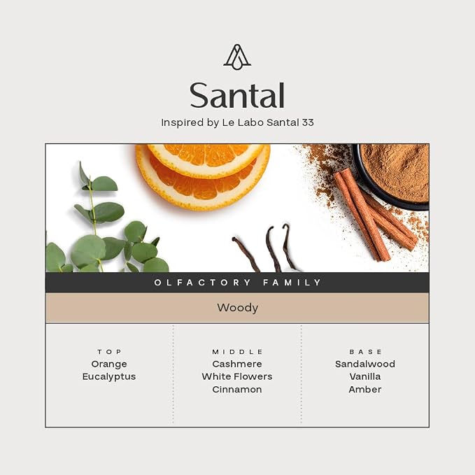 Hotel Scents Santal, 1.7 Fl Oz (50 ml)- Home Luxury Aroma & Hotel Fragrance Essential Oil- Hotel Essential Oil for, alternate