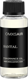 Hotel Scnet Diffuser Oil Santal 4.1 Fl (120ml) - Air Freshener Hotel&Car,Home- Luxury Essential Oils for Diffuser Refill