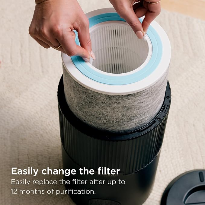 HP232 Clean Sense Air Purifier MAX with Odor Neutralizer Technology, Allergies, HEPA Filter, 1200 Sq Ft, XL Room, Whole Home