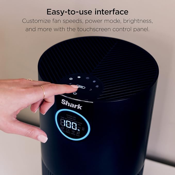 HP232 Clean Sense Air Purifier MAX with Odor Neutralizer Technology, Allergies, HEPA Filter, 1200 Sq Ft, XL Room, Whole Home