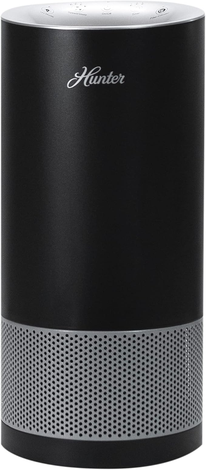 HP450UV Round Air Purifiers for Home, True HEPA Air Purifier Tower for Pets, Odors, Allergens, Smoke, Dust, VOC's., product