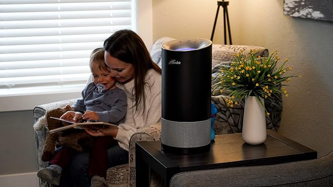 HP450UV Round Air Purifiers for Home, True HEPA Air Purifier Tower for Pets, Odors, Allergens, Smoke, Dust, VOC's., alternate