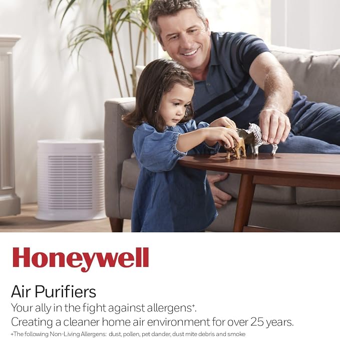 HPA204 HEPA Air Purifier for Large Rooms - Microscopic Airborne Allergen+ Reducer, Cleans Up To 1500 Sq Ft in 1 Hour